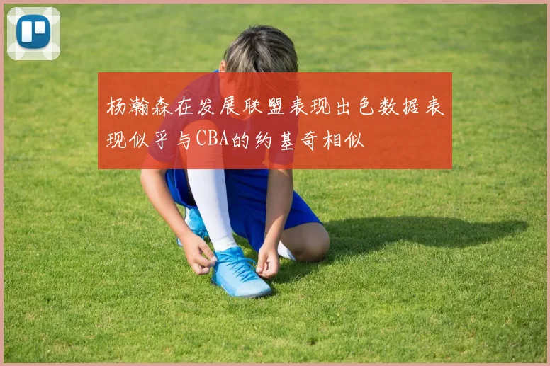 杨瀚森在发展联盟表现出色数据表现似乎与CBA的约基奇相似